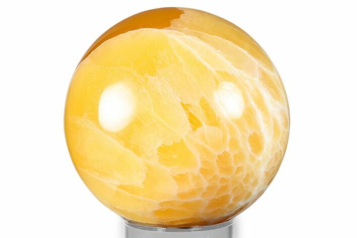 Polished Honeycomb Calcite Sphere - Utah #344850